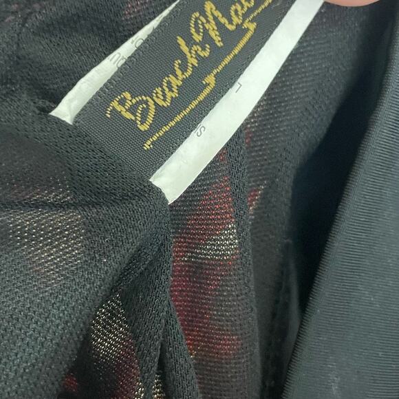 24W Plus Size Beach Native Tankini Top Swimsuit Pink Purple Geometric Swim Wear - Picture 10 of 11